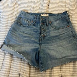 Madewell denim shorts